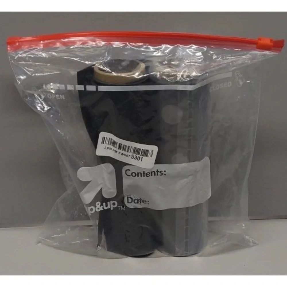 Thermal Transfer Ribbon 4.33x244 Black Wax BBM202001-PW for Zebra GK420t Open BX